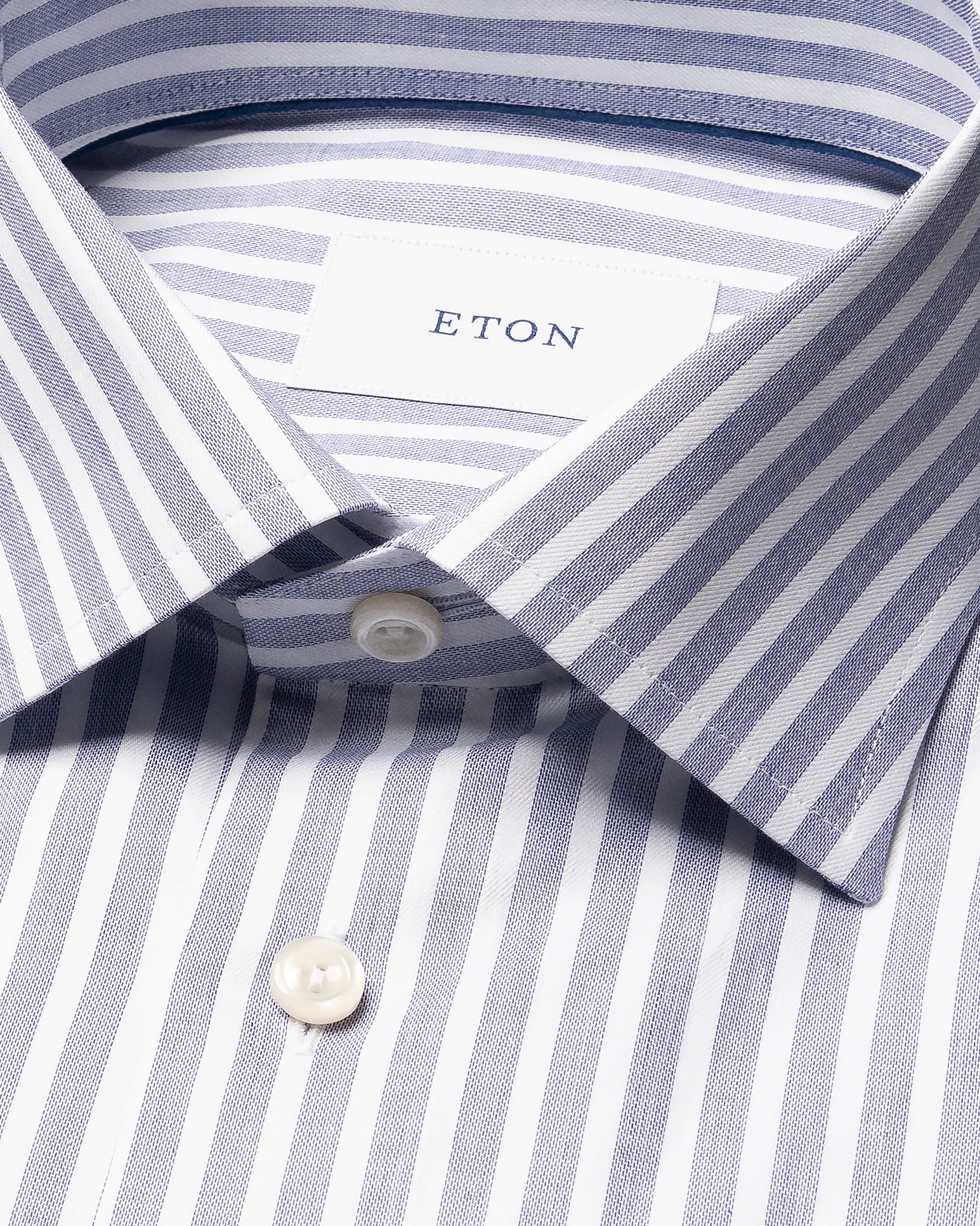 Eton Striped Oxford Skjorte - Contemporary Fit